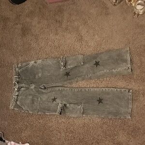 Grey Star Jeans Women's Y2K Cargo Jeans